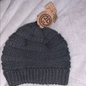 Girly Girl Originals Dark Grey Beanie